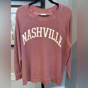 Altar’d State Nashville Pink Sweatshirt